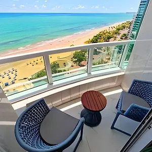 Apartamento Flat Beira Mar Localizado No Radisson