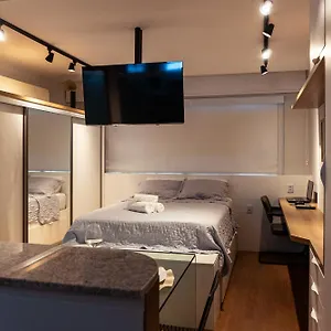  Apartamento Flat Novo E Moderno A 200m Do Shopping , Com Piscina Wifii 500mbps